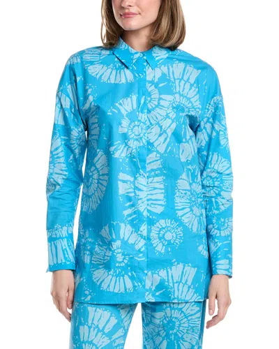 Flora Bea Nyc Elowyn Shirt In Blue