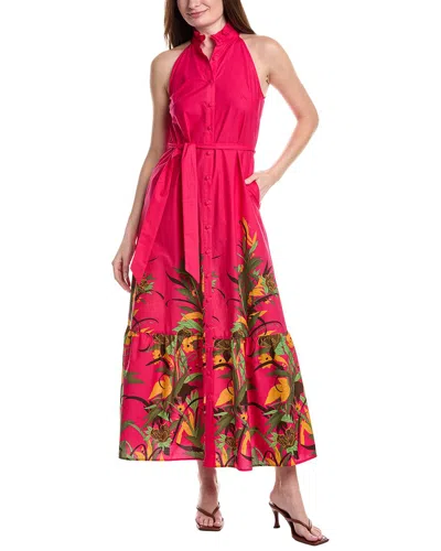 Flora Bea Nyc Fawn Maxi Dress In Multi