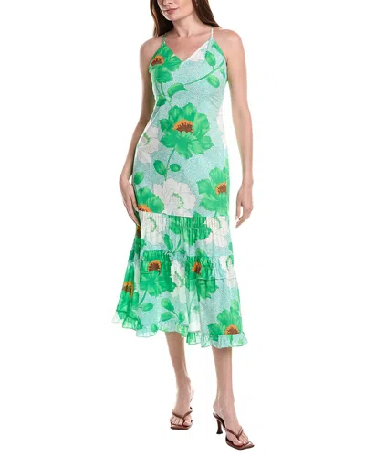 Flora Bea Nyc Franzi Midi Dress In Multi
