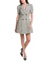 Flora Bea Nyc Gilian Tweed Blazer Dress In Multi