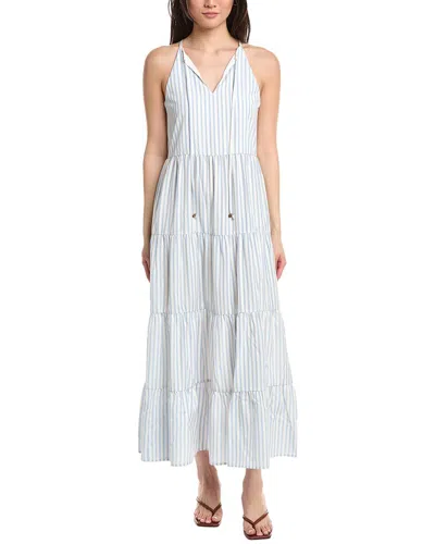 Flora Bea Nyc Ginevra Maxi Dress In White