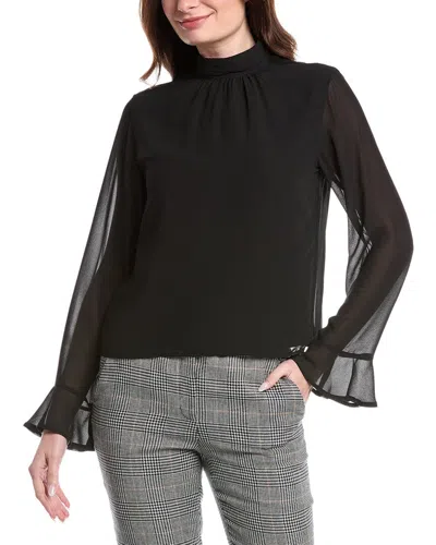 Flora Bea Nyc Hala Blouse In Black