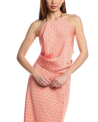 Flora Bea Nyc Halter Top In Orange