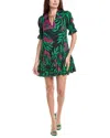 Flora Bea Nyc Hartlie Silk Mini Dress