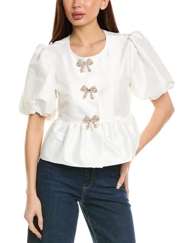 Flora Bea Nyc Kaden Jacket In White