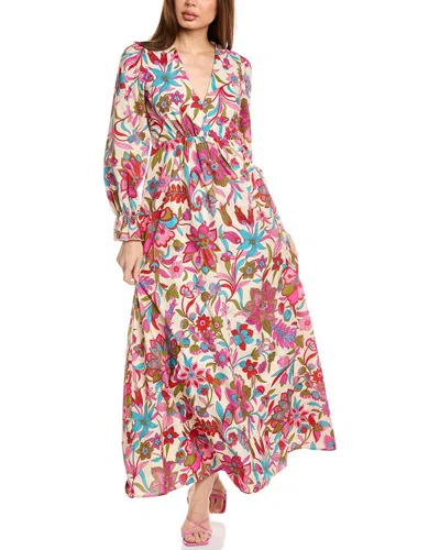 Flora Bea Nyc Karley Maxi Dress In White
