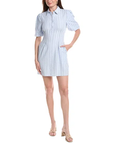 Flora Bea Nyc Kcee Shirtdress In Blue