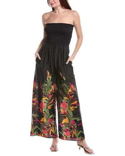 Flora Bea Nyc Kollyns Wide Leg Jumpsuit In Black