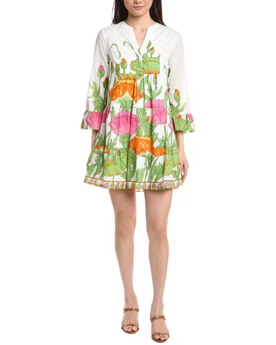 Flora Bea Nyc Lauria Mini Dress In White