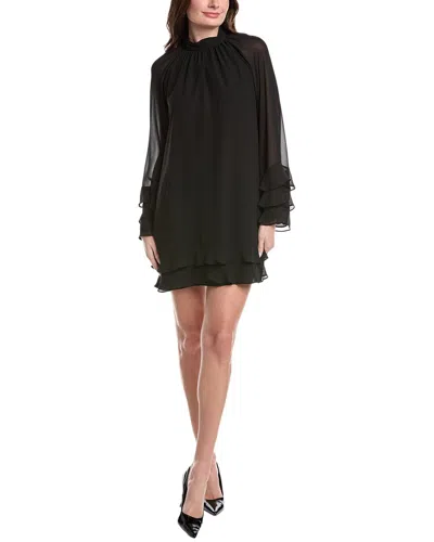Flora Bea Nyc Ledger Mini Dress In Black