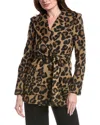 Flora Bea Nyc Lorinna Coat In Brown