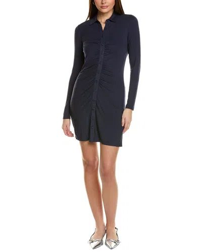 Flora Bea Nyc Makelly Shirtdress In Blue