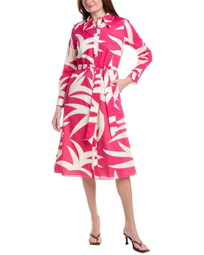 Flora Bea Nyc Medora Midi Dress In Multi