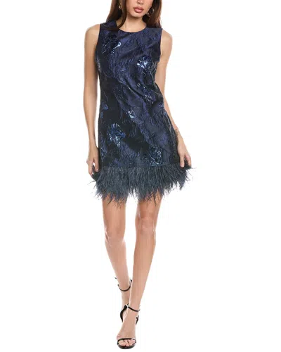 Flora Bea Nyc Mello Cocktail Dress In Blue