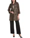 Flora Bea Nyc Millie Coat In Multi