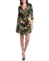 Flora Bea Nyc Milo Wrap Dress In Multi
