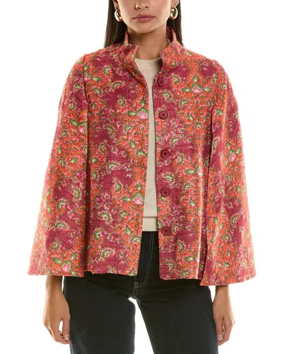 Flora Bea Nyc Misha Cape In Red