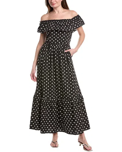 Flora Bea Nyc Monaco Maxi Dress In Black