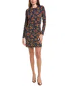 Flora Bea Nyc Morgan Mini Dress In Blue