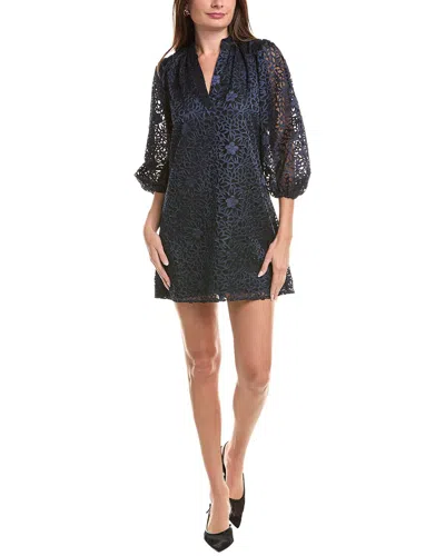 Flora Bea Nyc Noa Mini Dress In Blue