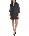 Flora Bea Nyc Noa Mini Dress In Blue