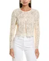 Flora Bea Nyc Omila Lace Top In Gray
