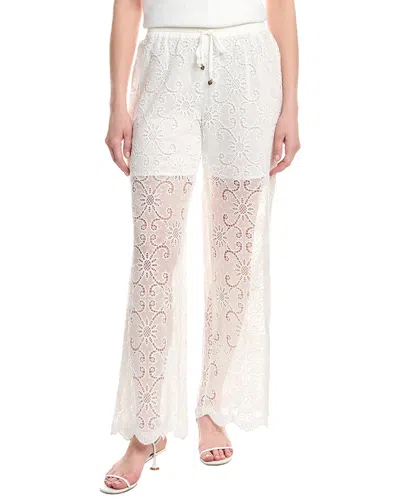 Flora Bea Nyc Rolla Pant In White