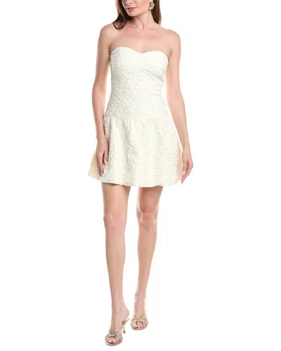 Flora Bea Nyc Rory Mini Dress In Neutral