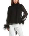 Flora Bea Nyc Rossella Blouse In Black