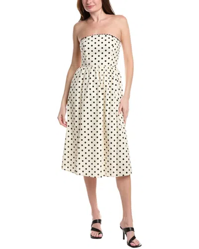 Flora Bea Nyc Sia Mini Dress In Neutral
