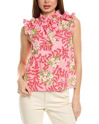 Flora Bea Nyc Starlette Top In Pink
