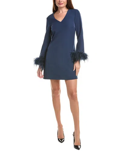 Flora Bea Nyc Tacey Mini Dress In Blue