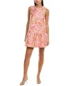 Flora Bea Nyc Talan Jacquard Mini Dress