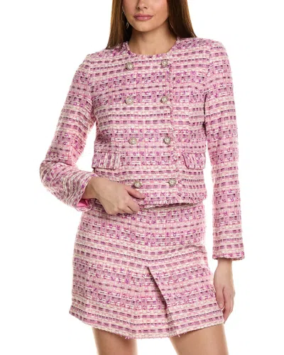 Flora Bea Nyc Tamara Coat In Pink