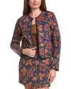 Flora Bea Nyc Terra Coat In Multi