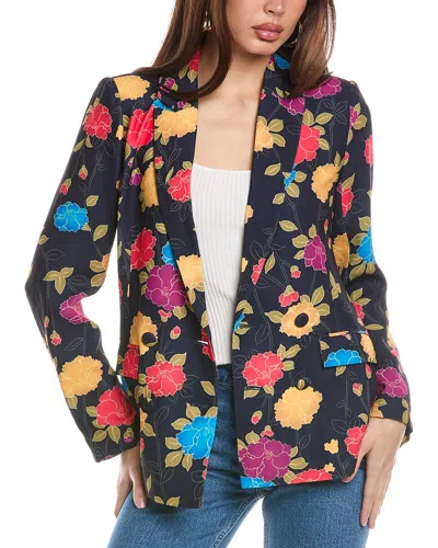 Flora Bea Nyc Violeta Blazer In Black