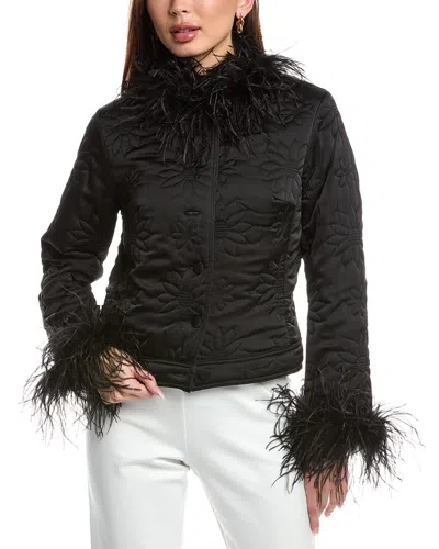 Flora Bea Nyc Walla Coat In Black