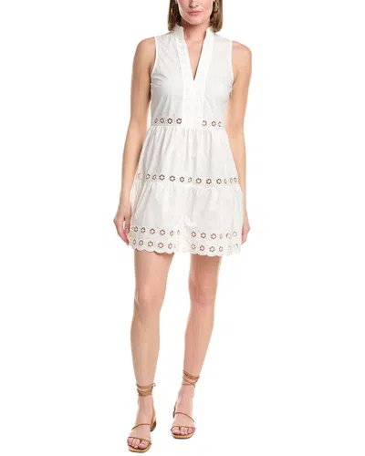 Flora Bea Nyc Weslie Dress In White