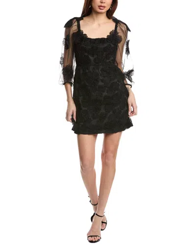 Flora Bea Nyc Yani Mini Dress In Black
