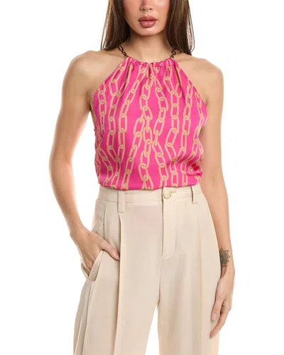 Flora Bea Nyc Yumi Halter Top In Pink