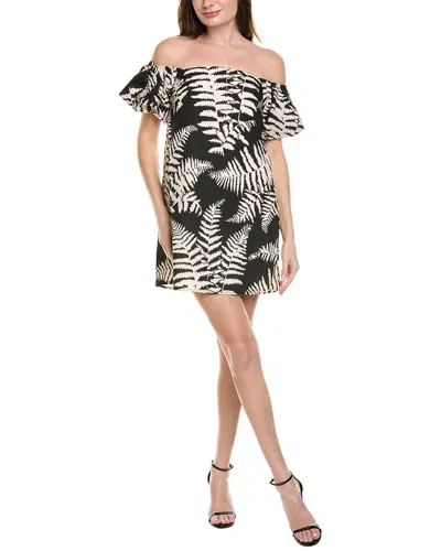 Flora Bea Nyc Zaria Mini Dress In White