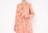 Flora Bea Omilia Coat In Springtime In Multi