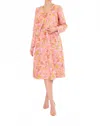 Flora Bea Omilia Jacket Blazer In Springtime Brocade In Multi