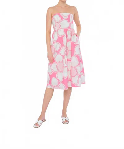 Flora Bea Sia Dress In Bubbly Pink In Animal Print
