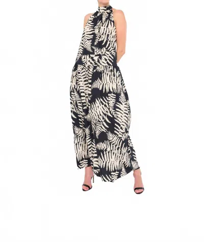 Flora Bea Women's Elena Windswept Dress In Black