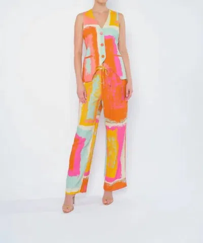 FLORA BEA WOMEN'S OLLY TOP IN ORANGE