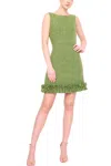 Flora Bea Zoie Dress In Wonderland Green In Multi