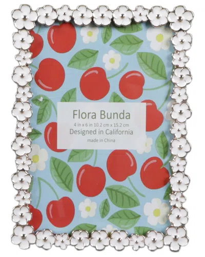 Flora Bunda 4x6 All Around Daisy Edge Photo Frame In Multi