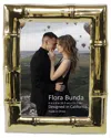Flora Bunda 4x6 Bamboo Ceramic Photo Frame
