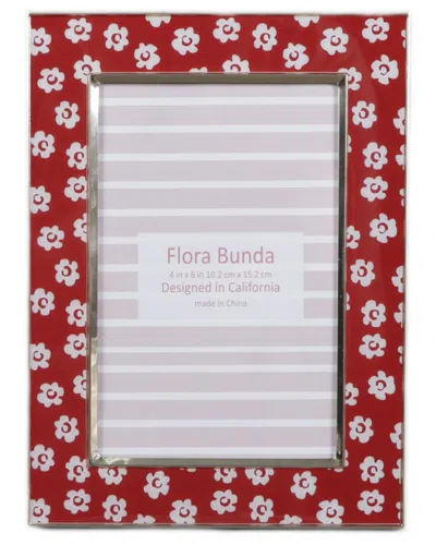 Flora Bunda 4x6 Floral Photo Frame In Multi